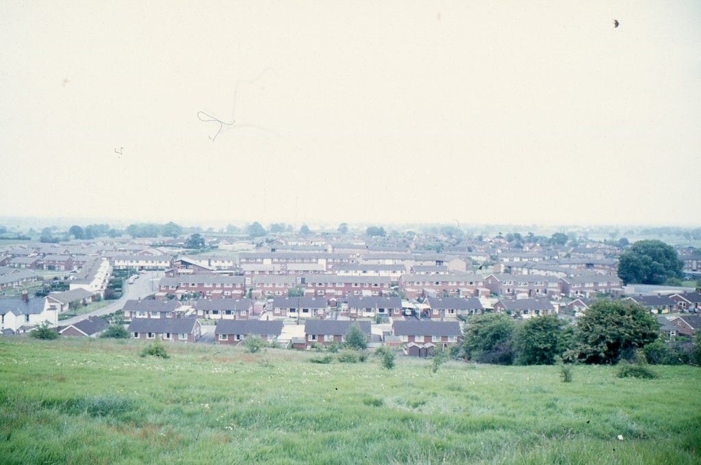 OSWSLO5122 Oswestry View from Shelf Bank Oswestry Family