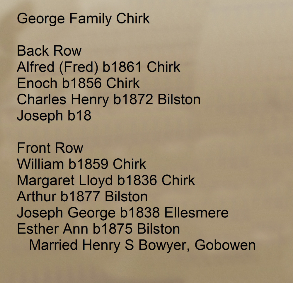 Watkins FH - 10b - George Family - back of (a)